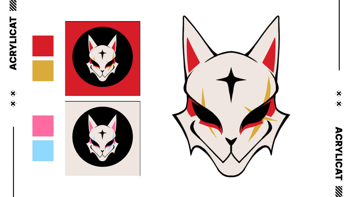 Finalized new logo with variations for other team rosters.